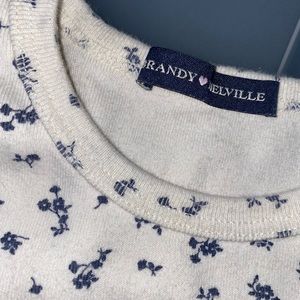 Brandy Melville floral t shirt